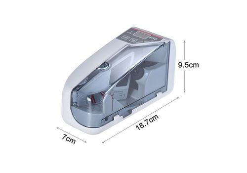 Mini Compteuse de billets portable Machine à comptage Équipement du Financier AC 100-240V - Détection Des Faux Billets au meilleur prix au Maroc