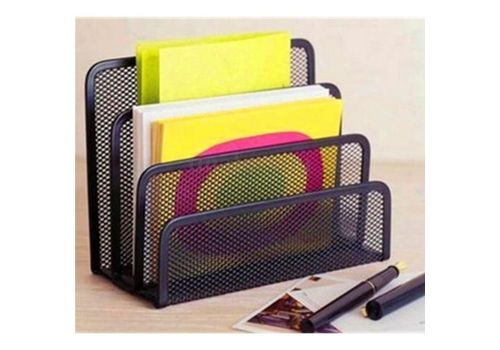 Ensemble Bureau Metallique de 7pcs- Metal Mesh 7-Piece Office Desk au meilleur prix au Maroc