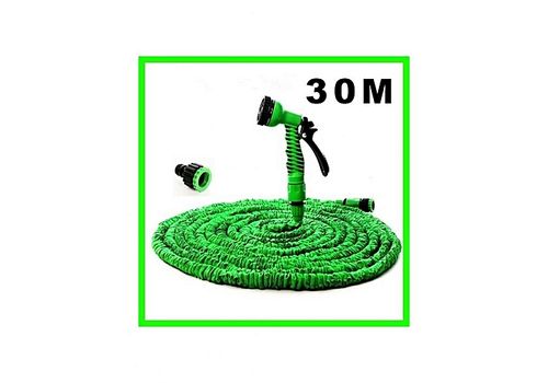 MAGIQUE HOUSE Tuyau Arrosage Extensible 45m + Pistolet à Eau 7 jets + Embouts Universels -Longueur 30 M au meilleur prix au Maroc