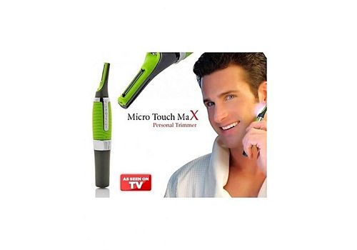 Microtouch Mini Portable Tondeuse Micro Touch Max Nez Oreille Sourcil avec Eclairage Intégré au meilleur prix au Maroc