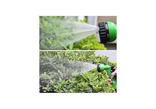 MAGIQUE HOUSE Tuyau Arrosage Extensible 45m + Pistolet à Eau 7 jets + Embouts Universels -Longueur 30 M au meilleur prix au Maroc