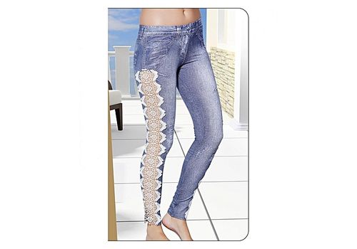 Leggings pour femme - Bleu au meilleur prix au Maroc