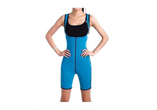 Femme minceur en néoprène Body Shaper Hot Sweat Compression - Bleu au meilleur prix au Maroc