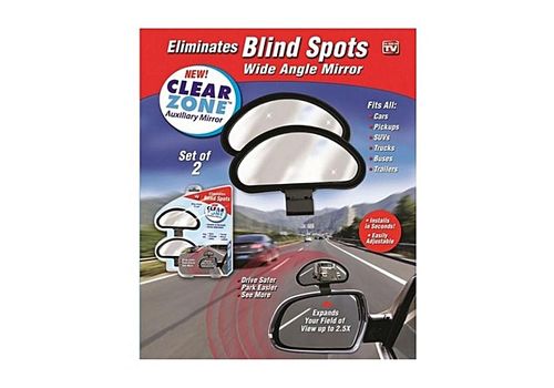 As Seen On TV Miroir angle mort Clear Zone - Set de 2 au meilleur prix au Maroc