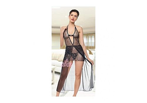 Ruselin Chemise De Nuit + String - Multi-Couleur au meilleur prix au Maroc