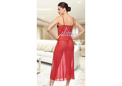 Ruselin Chemise De Nuit + String - Multi-Couleur au meilleur prix au Maroc