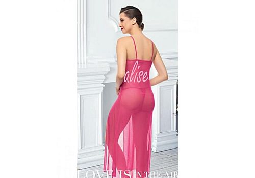 Ruselin Chemise De Nuit + String - Multi-Couleur au meilleur prix au Maroc