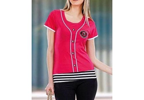 TEKNUR Pyjama de Sport 2 pièce - Rose-Noir au meilleur prix au Maroc