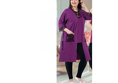 Jenika Pyjama de Nuit 3 pièce - Multi-Couleur au meilleur prix au Maroc