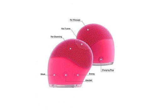 KEMEI Brosse nettoyante visage rechargeable électrique Sonic Système Nettoyant pour Visage Spa soins de la peau masseur vibrant étanche au meilleur prix au Maroc
