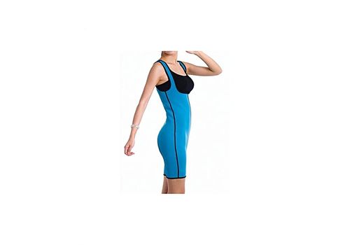 Femme minceur en néoprène Body Shaper Hot Sweat Compression - Bleu au meilleur prix au Maroc