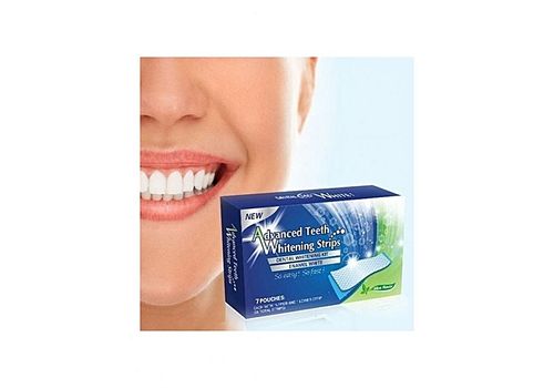 Advanced Teeth Bandes de blanchiment dents 7 Pcs au meilleur prix au Maroc