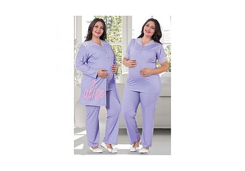 Jenika Ensemble Pyjama de Nuit 3 pièce - Multi-Couleur au meilleur prix au Maroc