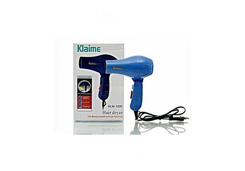 Klaime Mini Sèche-Cheveux KLM-1200 Puisant, Pliable et Portable au meilleur prix au Maroc