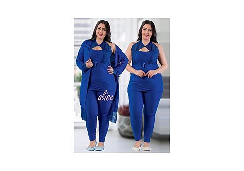 Jenika Pyjama de Nuit 3 pièce - Multi-Couleur au meilleur prix au Maroc