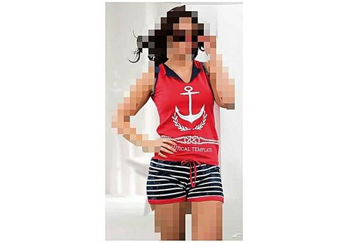 TEKNUR Ensemble Short 2 pièce Eté pour femme - Multi-Couleur au meilleur prix au Maroc