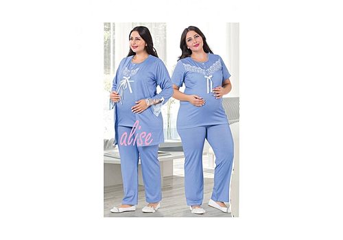 Jenika Ensemble Pyjama de Nuit 3 pièce - Multi-Couleur au meilleur prix au Maroc