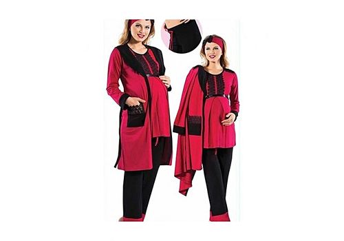 Jenika Pyjama de Nuit 3 pièce - Multi-Couleur au meilleur prix au Maroc