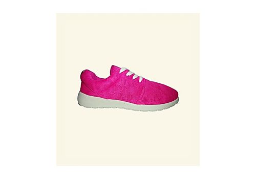 Chaussure Synapse Sneakers Basket - Rose Foncé et sa semelle Blanche contrastante Chic. au meilleur prix au Maroc