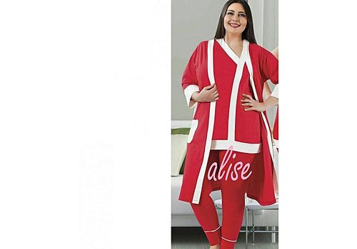 Jenika Pyjama de Nuit 3 pièce - Multi-Couleur au meilleur prix au Maroc