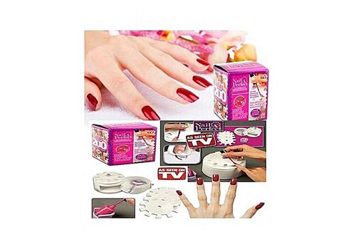 As Seen On TV Kit d'application de vernis à ongles NAIL PERFECT au meilleur prix au Maroc