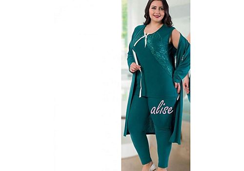 Jenika Pyjama de Nuit 3 pièce - Multi-Couleur au meilleur prix au Maroc