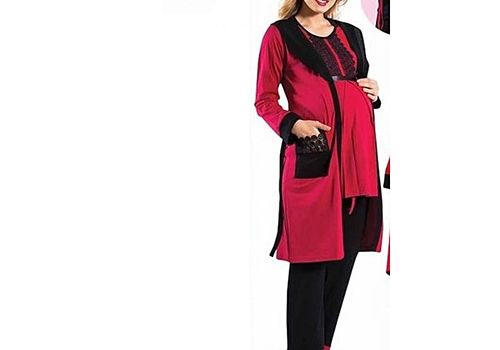 Jenika Pyjama de Nuit 3 pièce - Multi-Couleur au meilleur prix au Maroc