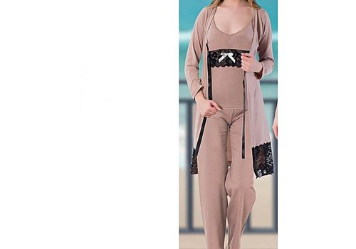 Jenika Pyjama de Nuit 3 pièce - Multi-Couleur au meilleur prix au Maroc