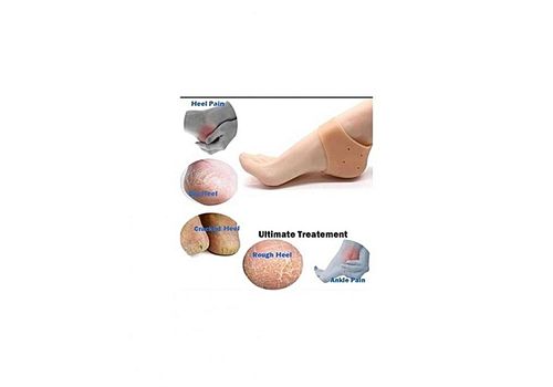 SILICONE TALON INSOLES HEEL ANTI-CRACK SET au meilleur prix au Maroc