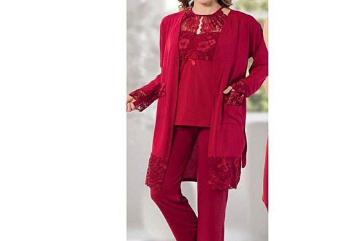 Jenika Pyjama de Nuit 3 pièce - Multi-Couleur au meilleur prix au Maroc