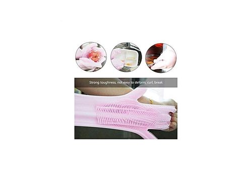 Gant vaisselle magique Nettoyant Gants D'Épurateur Brosse - Paire (2 pièces) au meilleur prix au Maroc