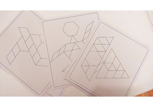 175 piecé de puzzle géométriques au meilleur prix au Maroc