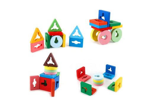 Petite Empileur géométrique au meilleur prix au Maroc