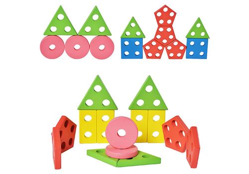 Puzzle double face en bois à dessin magnétique au meilleur prix au Maroc