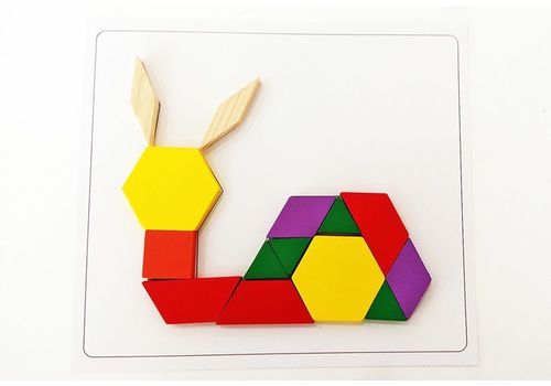 175 piecé de puzzle géométriques au meilleur prix au Maroc