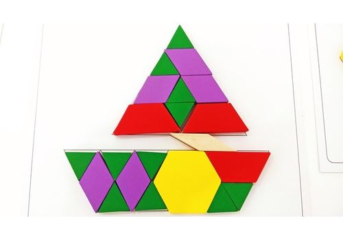 Tangrams Blocs en Bois Montessori Puzzles 130 Pièces au meilleur prix au Maroc