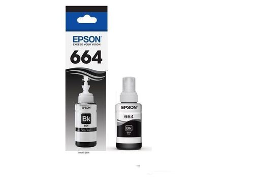 ENCRE EPSON BOUTEILLE NOIR T664 au meilleur prix au Maroc
