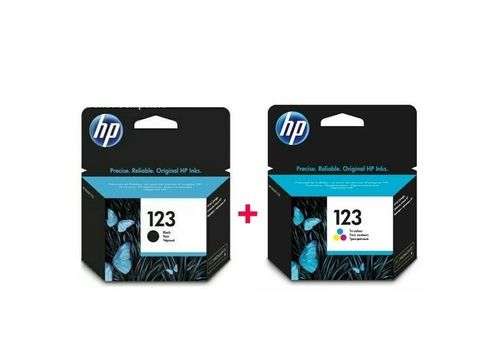 cartouche 123 Noir + 123 tri-couleur - Original au meilleur prix au Maroc