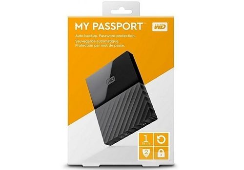 HDD Externe 1To My Passport 2.5" USB 3.0 - Black au meilleur prix au Maroc