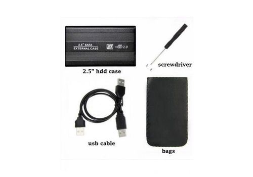 Boitier de Disque Dur Portable 2.5 Pouces SATA vers USB 2.0 HDD au meilleur prix au Maroc