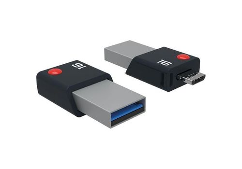 Clé USB 3.0 & MICRO USB 2.0 16Go / Double Utilisation PC/Mobile au meilleur prix au Maroc