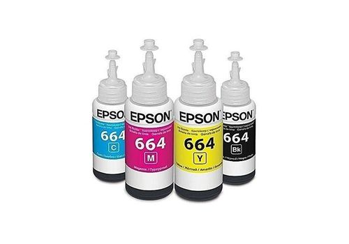 epson Originale Cartouche epson 664 - Black + Bleu + Jaune+ Magenta au meilleur prix au Maroc