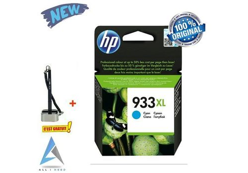 cartouche d'encre 933XL Cyan - Double capacité - Original au meilleur prix au Maroc