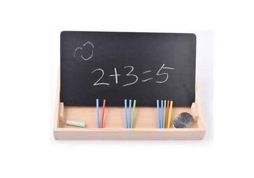 Cinq ensembles de colonne - Jeu de formes montessori au meilleur prix au Maroc