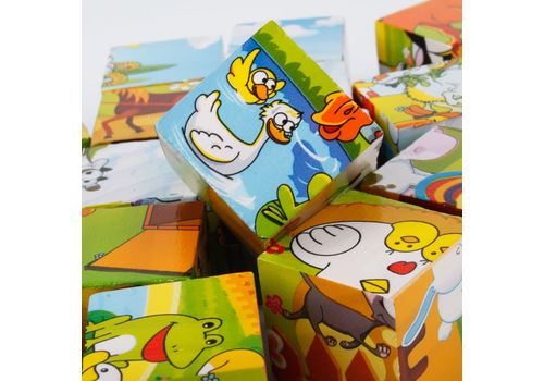 Puzzle 3D en bois - 2x2 au meilleur prix au Maroc