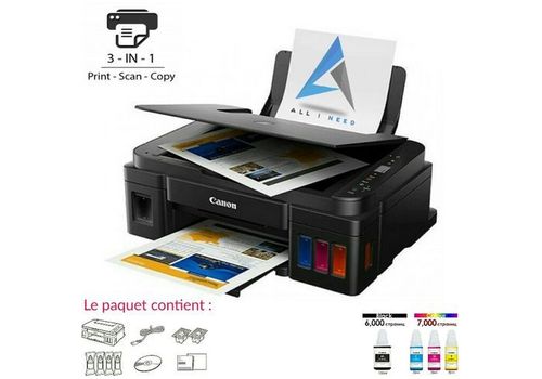 Canon Imprimante Couleur Multifonction Pixma G2410 au meilleur prix au Maroc