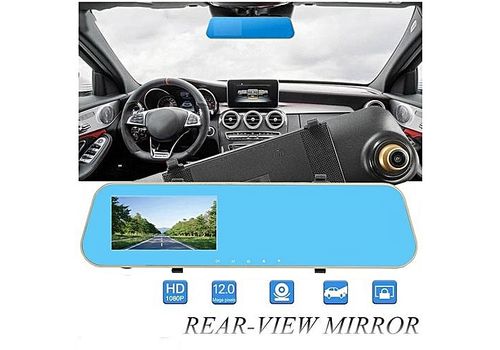 Rétroviseur Caméra Dual Lens FULL HD 1080p + Night Vision au meilleur prix au Maroc