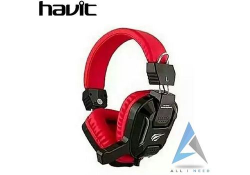 Casque Original Gamer avec Microphone, Lumière rouge et connecteur Jack double + Port USB - H2168D au meilleur prix au Maroc