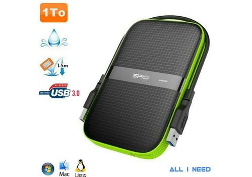 HDD Externe 1To My Passport 2.5" USB 3.0 - Black au meilleur prix au Maroc