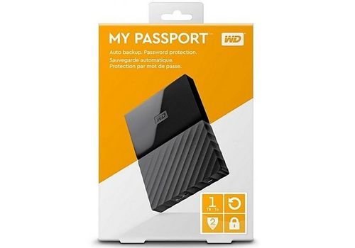 HDD Externe 1To My Passport 2.5" USB 3.0 - Black au meilleur prix au Maroc